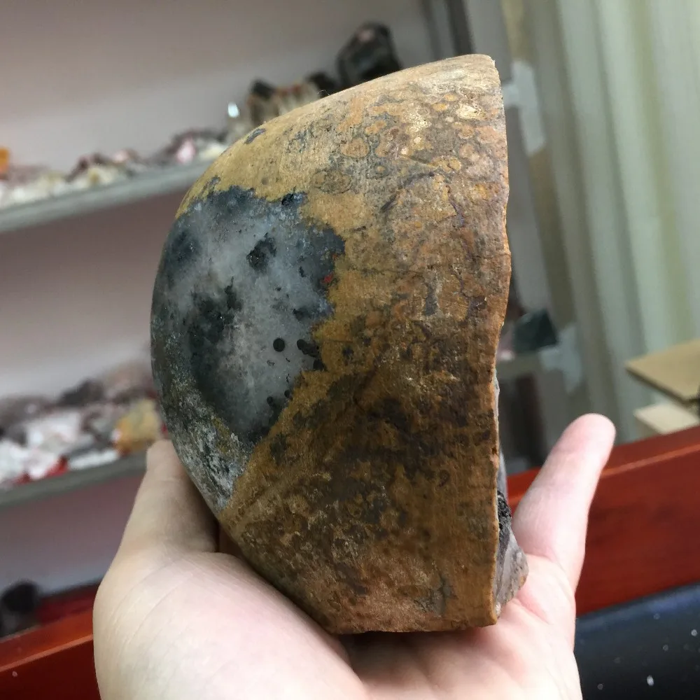 BG832 черно-рок 107*106*73 мм натуральный черный Агат Geode минералы камень исцеляющий feng shui кристаллы для домашнего украшения