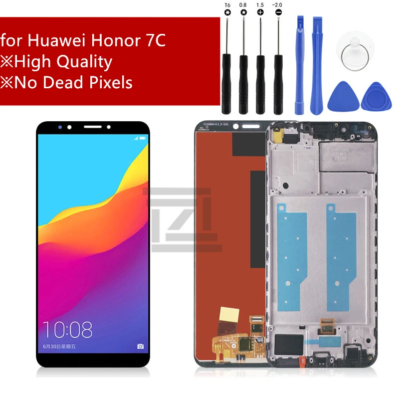 

for Huawei Honor 7C aum-L41 Aum-L41 LCD Display Touch Screen Digitizer Assembly For Huawei ATU LX1 / L21 repair parts