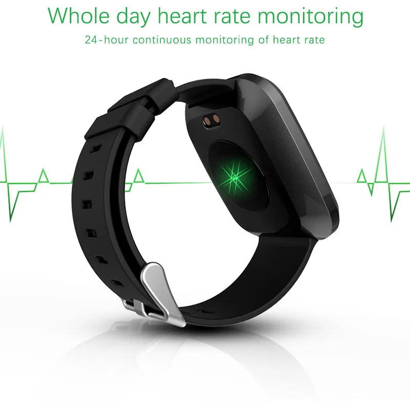 FocuSmart 2019 NEW L18 Smart Watch Fitness Tracker Blood Pressure Heart Rate Monitor Watch Smart Bracelet For IOS/Andriod