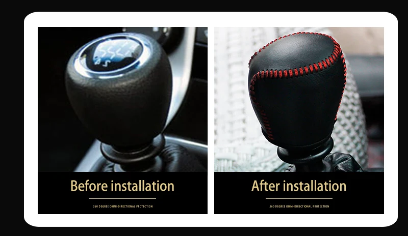 gear shift knob cover for Chevrolet Cruze MT gear stick _03