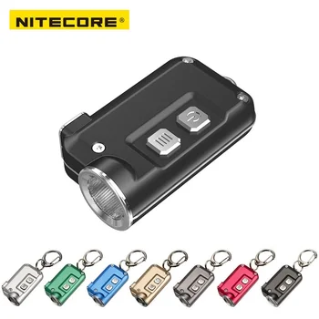 

NITECORE TINI USB Rechargeable mini Flashlight CREE XP-G2 S3 max.360 lumen mini keychain light for EDC light + Built-in Battery
