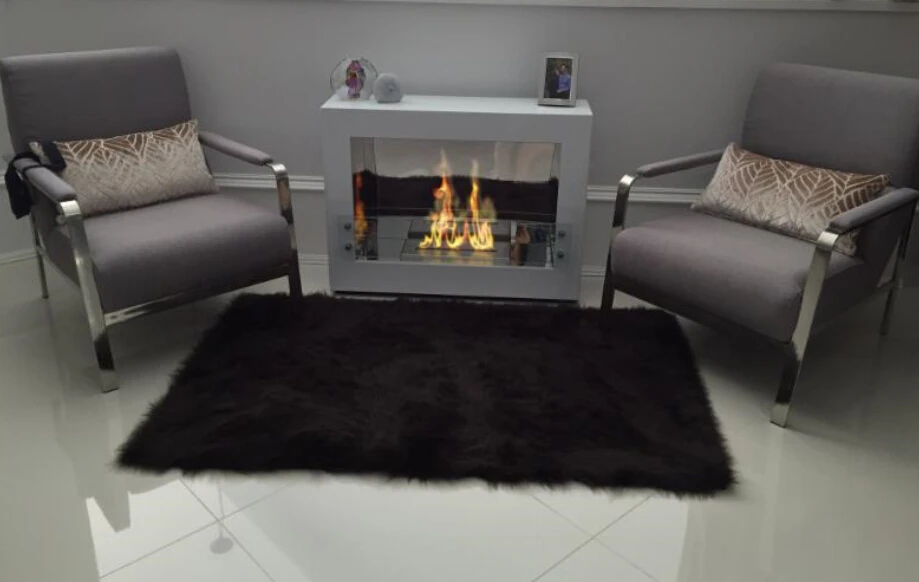 30 Inch Remote Control Silver Or Black Ethanol Blyss Fires In