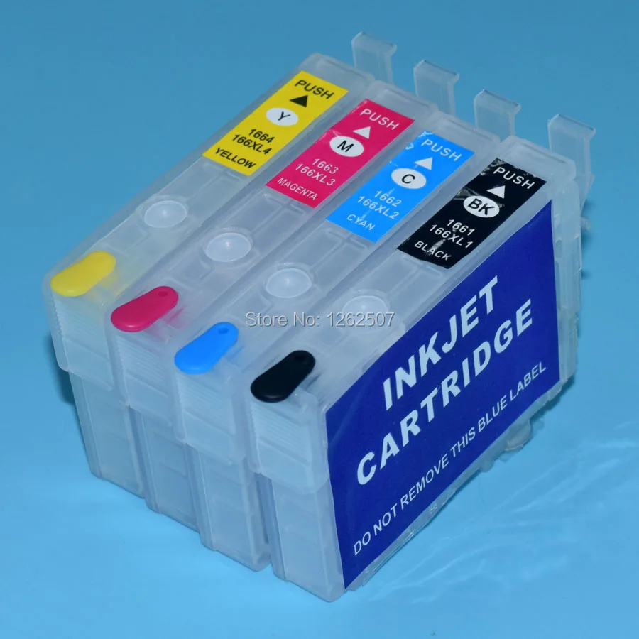 

T1241 T1242 T1243 T1244 with arc chips RIC refillable ink cartridge For Epson Stylus NX125 NX420 Workforce 325