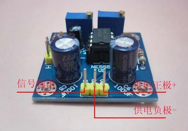 Freeshipping NE555 impulse generator square rectangular wave signal