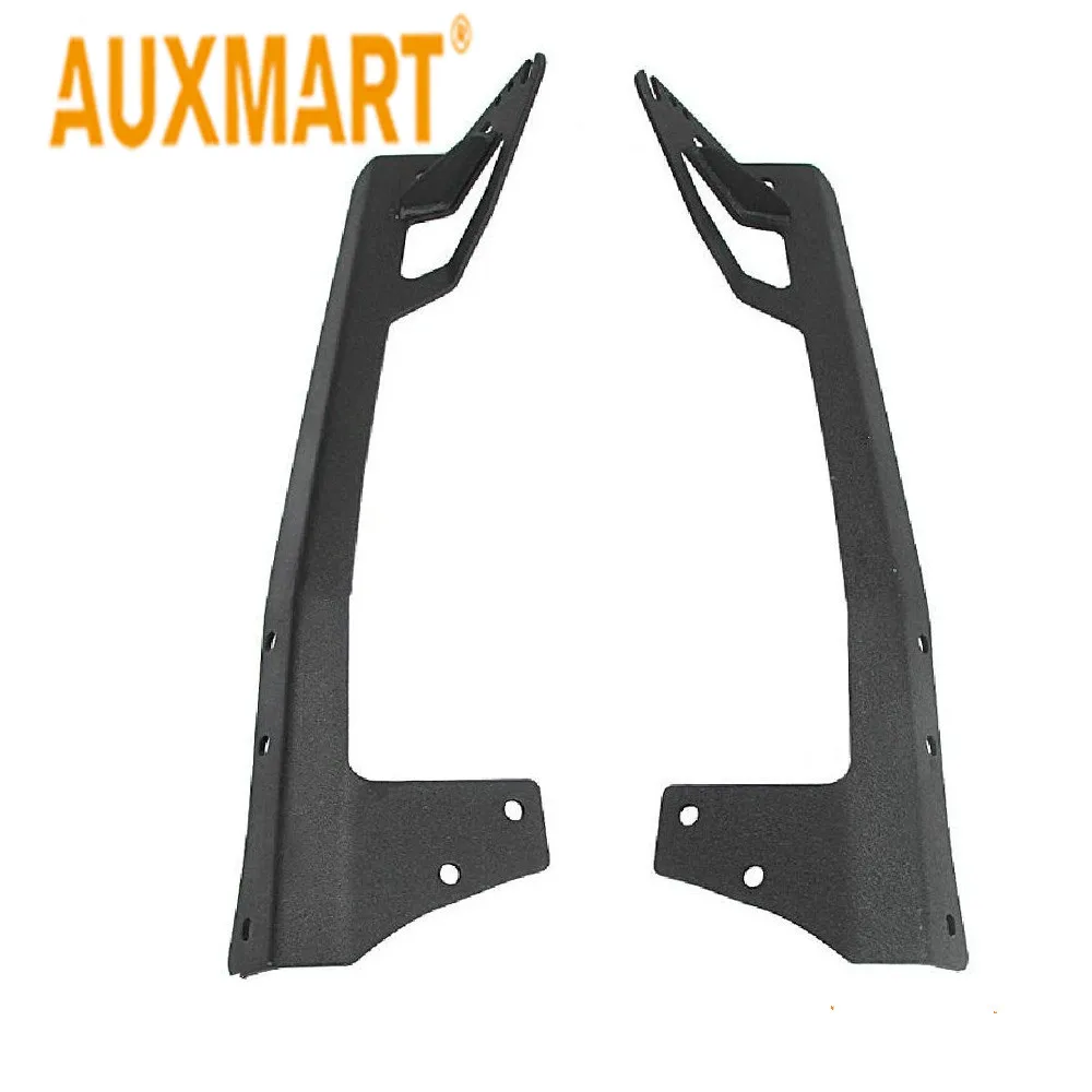 

Auxmart 52" Straight Led Light Bar Windshield Roof Mounts for Jeep Wrangler JK 2007~2017 Pickup Light Bar Mounting Brackets