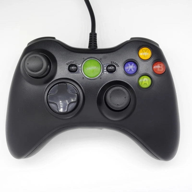 USB игровой коврик контроллер геймпады для microsoft Xbox 360 консоли ПК оконные рамы проводной геймпад