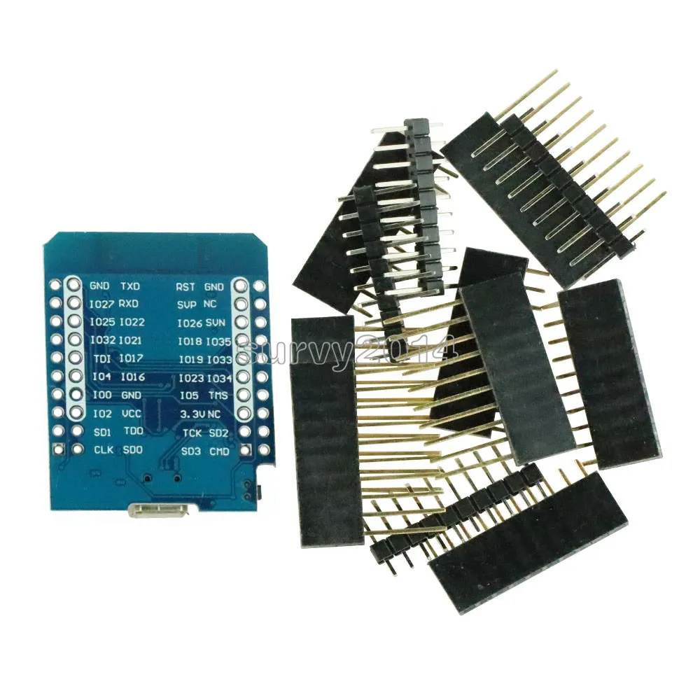 Для Wemos MINI D1 ESP32 ESP-32S Беспроводной Wi-Fi Bluetooth BLE для Wemos D1 Mini Esp8266 CP2102 модуль с контактами