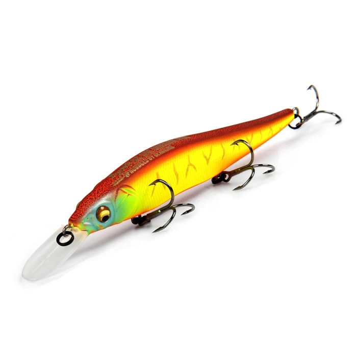 Большая скидка! Розничная рыболовных приманок, разные цвета, качественная блесна 110 мм 14 г, Вольфрамовый шарик bearking модель кривошипной приманки - Цвет: C