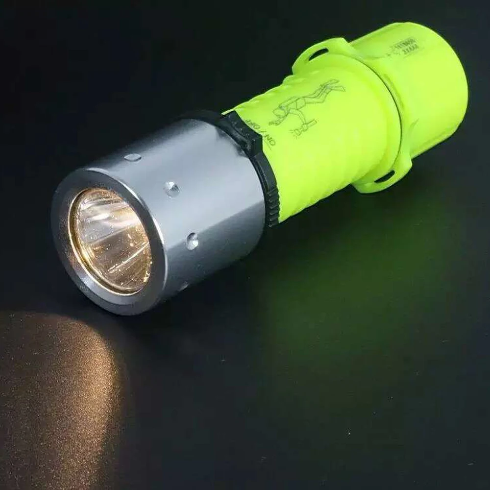 Новый 1200LM CREE T6 светодиодный водонепроницаемый подводный фонарик для