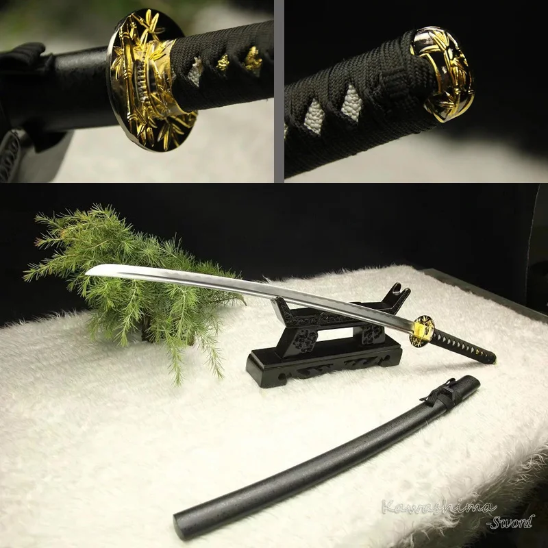 Home Decorative Sword 1045 High Carbon Steel Japanese Samurai Katan Full Tang Metal Craft Ornament