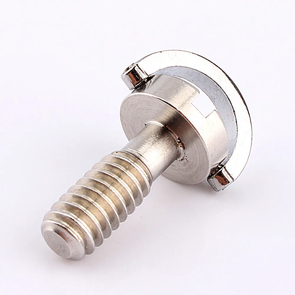 

21mm Captive 1/4 Inch Folding D-Ring Adapter Screw Cam Tripod Monopod Quick Release Plate for Camera Accessories