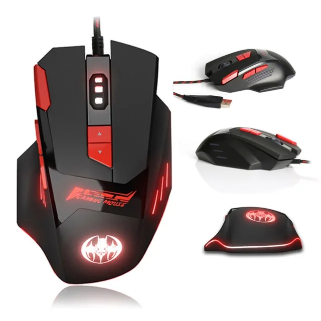Best Offers 8D USB Wired 4 Grades 3200 DPI Mouse RGB LED Light Gaming Mouse Ergonomics Game PC Laptop Notebook Computer Peripherals Best Offers 8D USB Wired 4 Grades 3200 DPI Mouse RGB LED Light Gaming Mouse Ergonomics Game PC Laptop Notebook Computer Peripherals