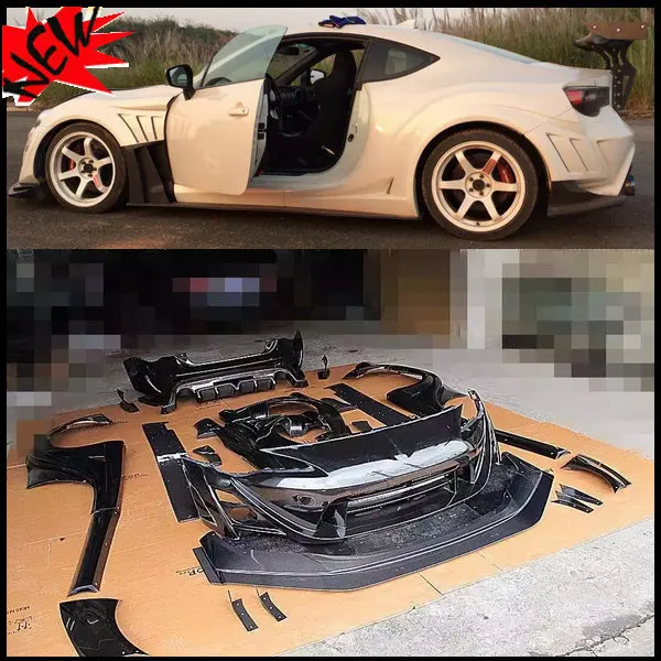 86 BRZ к VARIS пластик армированный волокном углеродное волокно комплект кузова