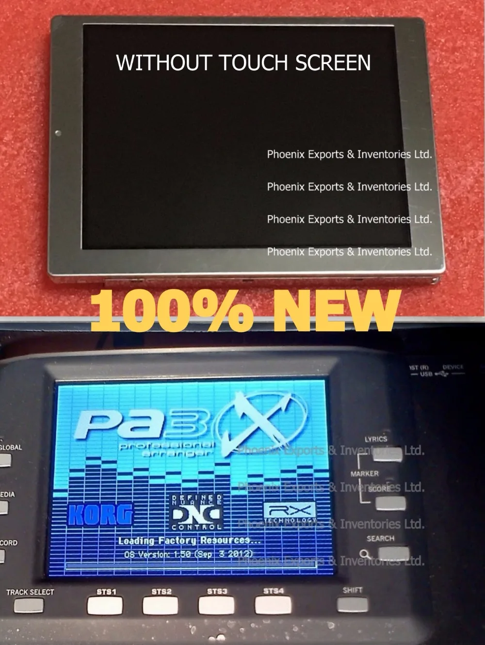 

Original LCD Screen for Korg PA3X Synthesizer Color Display LCD SCREEN PANEL WITHOUT TOUCH SCREEN