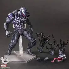 Play Arts PlayArts KAI Spiderman Venom Marvel Universe Variant Action Figure Collection Toy figurine model fans play arts kai metal gear solid 5 the phantom pain quiet venom snake pa 25cm pvc action figure doll toys kids gift
