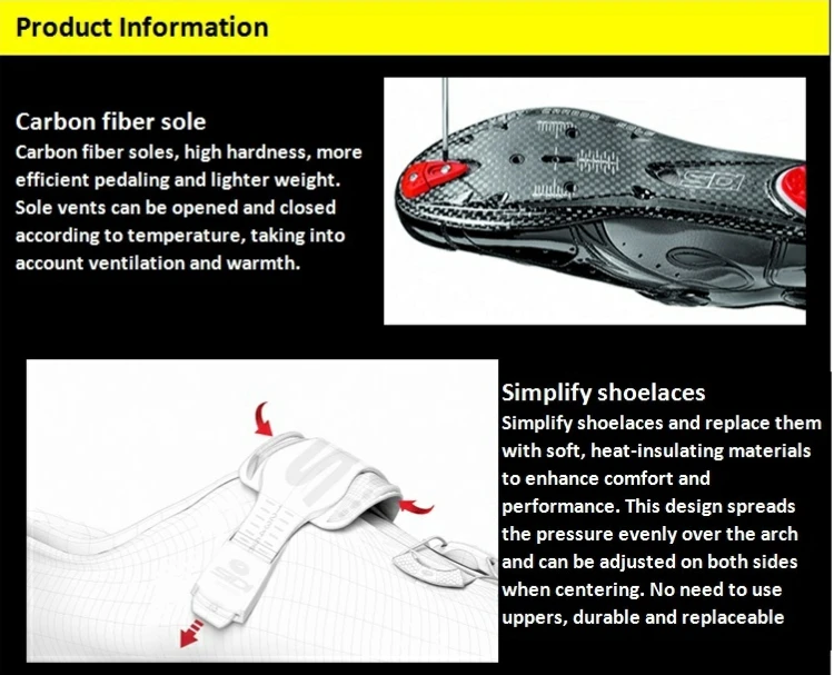 Sidi Wire дорожный замок обувь Vent Carbon Road обувь Велоспорт обувь велосипедная обувь
