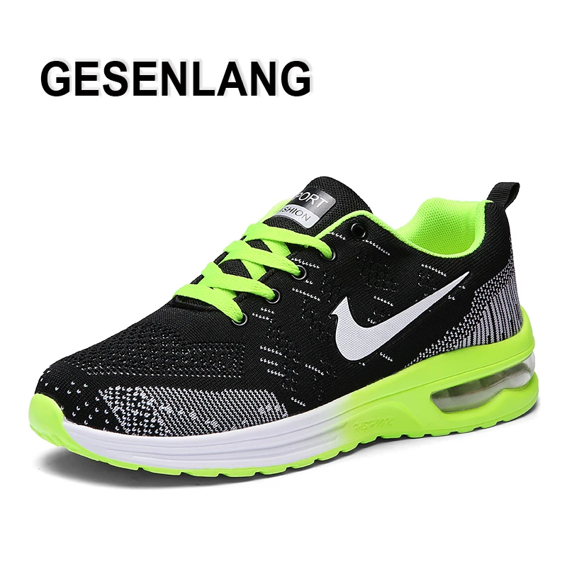 New Sneakers For Men/Women Running Shoes Shock-proof Air Cushion Light Sports Sneakers Breathable Outdoor Tourism Walking Shoes