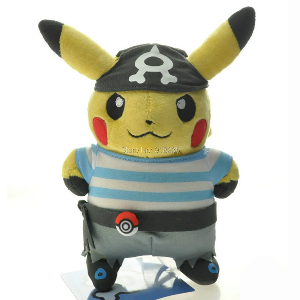 Team Aqua Pikachu--8inch-110g-
