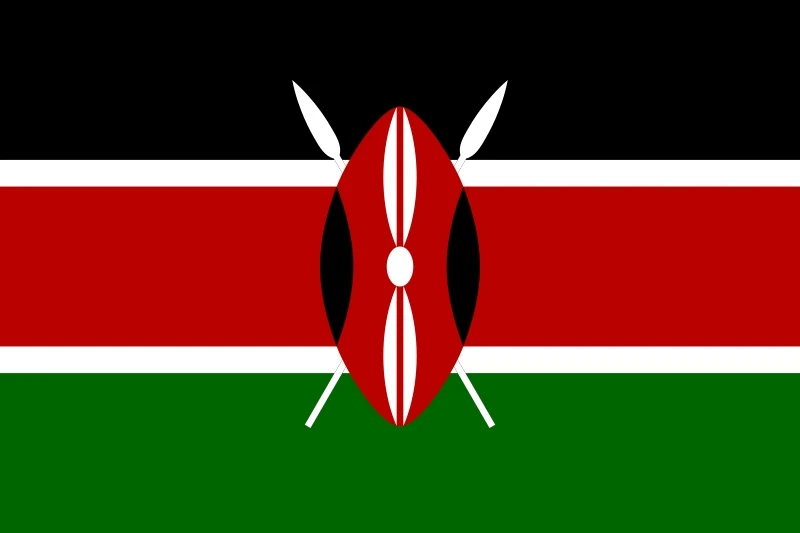 

90 x 150 cm NEW Kenya Flag