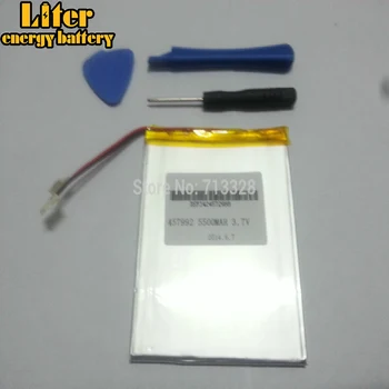 

457992 458090 3.7v 5500mah Li-ion( Polymer Lithiumion) Battery For 7 8 Or 9 Inch Tablet Pc D70pro Ii,, 4.5*79*92mm