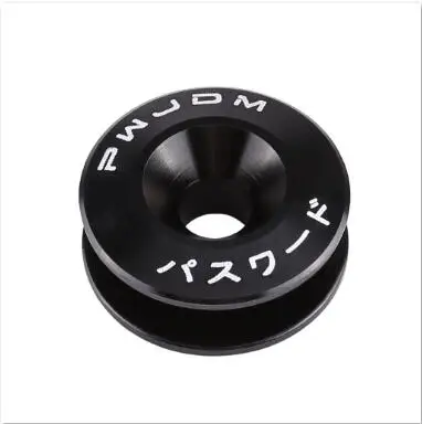 Car Bumper Washer Aluminium Alloy Bumper Washer/Bolt Engine Bay Dress Up Kit Quick Release Fastener Gray Car Bumper Washer Aluminium Alloy Bumper Washer/Bolt Engine Bay Dress Up Kit Quick Release Fastener Gray