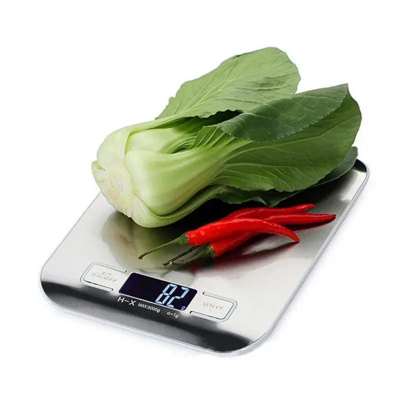 Top Quality 5Kg x 1g Digital Kitchen Scales Food Scale Libra Balance