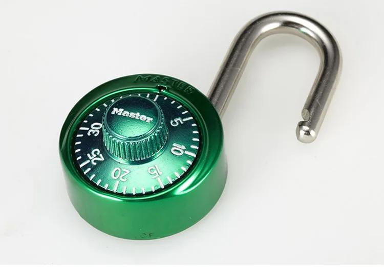 Master Lock Keyed Padlock Password Smart for Lock for a Suitcase Combination Lock for bag  Carousel gym locker lock Mini (2)