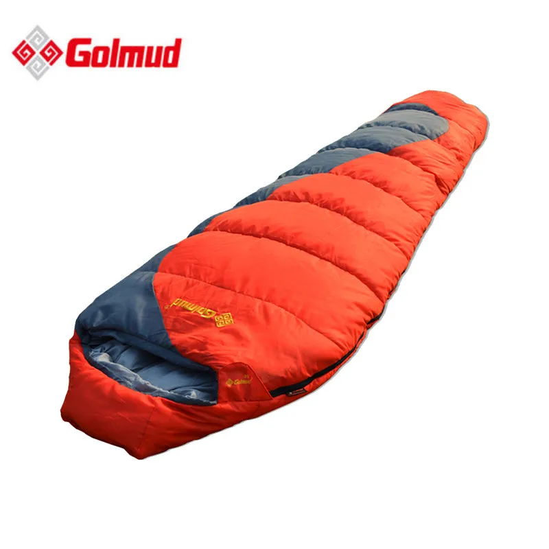 Outdoor Camping mummy style sleeping bag 2.2kg keep warm Suitable for