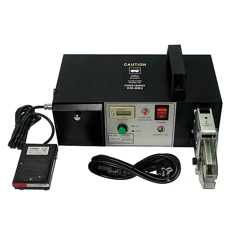 

110V 220V Ideal Crimper For Connection Electrical Terminal Crimping Machine Equipped With 7 Crimping Dies Ferramentas