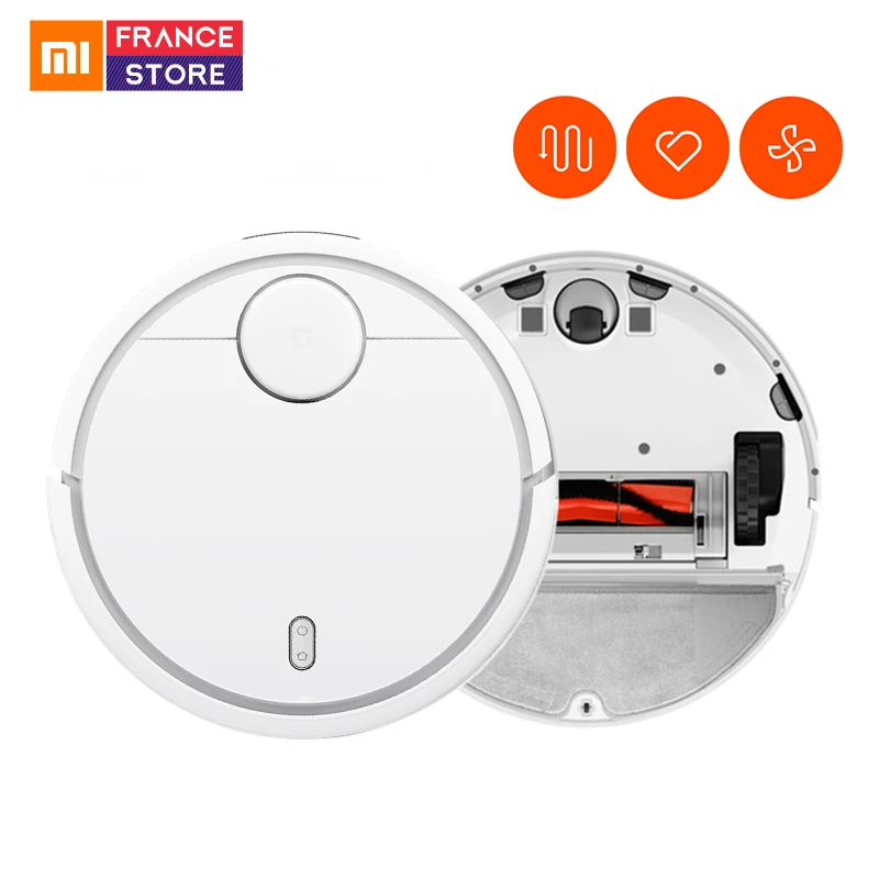 

Global Version Xiaomi Mi Robot Vacuum Cleaner for Home Automatic Sweeping Smart Planned WIFI APP Control Charge Dust Cleaning