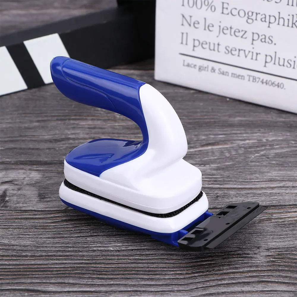 

1PC Fish Tank Clean Brush Magnetic Aquarium Window Algae Glass Cleaner Brush Scraper Floating Plastic Sponge Accessories Tools