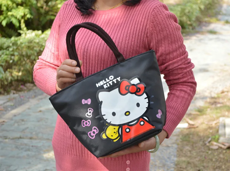 Розовая милая сумка "Hello Kitty" Сумка для ланча