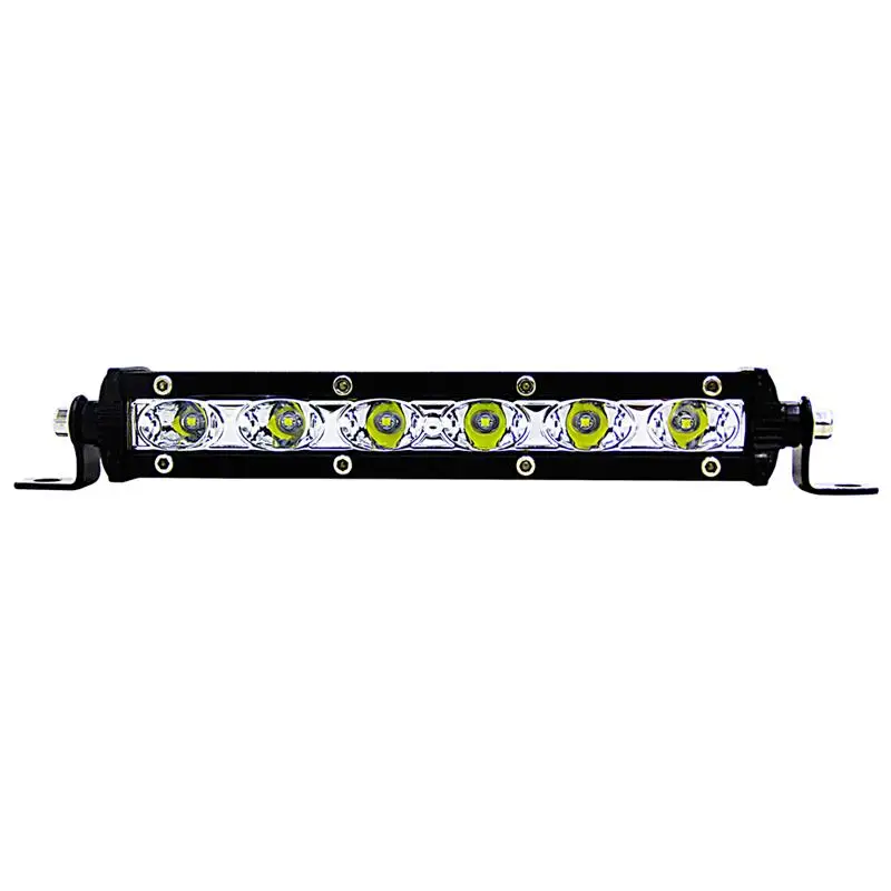 

MFSLIGHT 7" 6 spot light 18W LED Work Light Bar Led Driving Lamp Trucks Working Lights waterproof for Off-road car single row