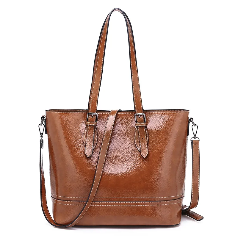 

Vintage Women Handbag Solid Shoulder Bags Female Top-handle Bag Open Pocket Messenger Bag Ladies Designer Casual Totes Satchels