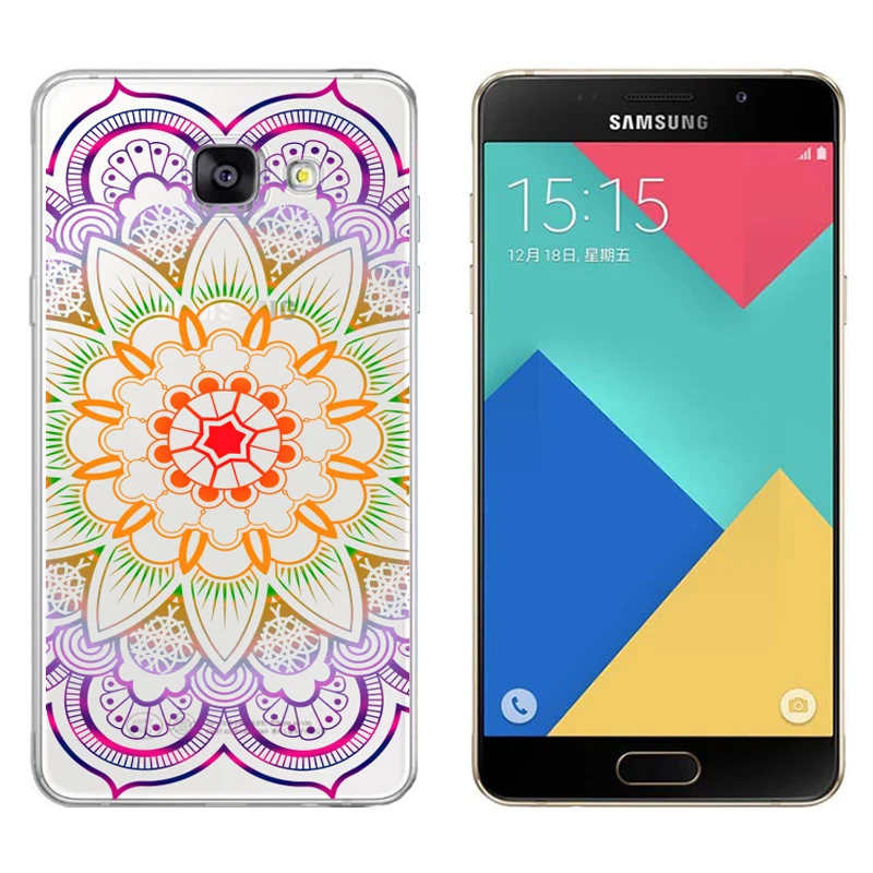 TPU Soft Case Coque For Samsung Galaxy A3 2017 Transparent silicone Cartoon Printing Drawing Phone Cover A320 |