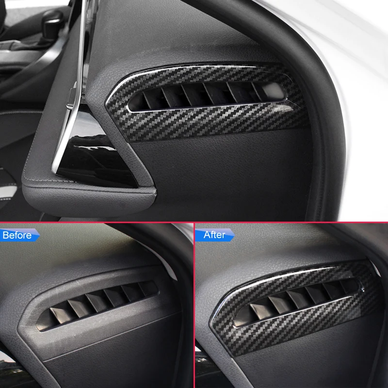 Us 13 32 10 Off Dashboard Air Vent Cover For Toyota Camry Hybrid 2018 2019 Carbon Fiber Interior Surrounds Accessories In Interior Mouldings From