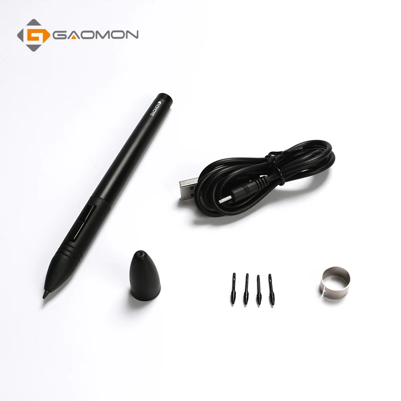 Koop GAOMON ArtPaint AP20 Draadloze Digitale Tekening Stylus milieuvriendelijke Oplaadbare Pen voor Grafische Tablet M106   S56K   860T