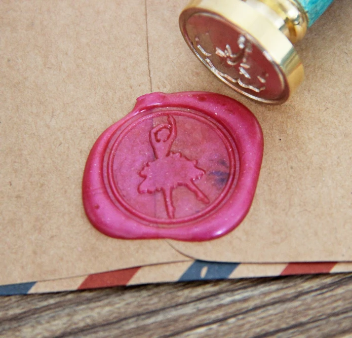 

Ballet Dancer Seal Stamp/Sealing Wax Seal Ballerina seal WS149
