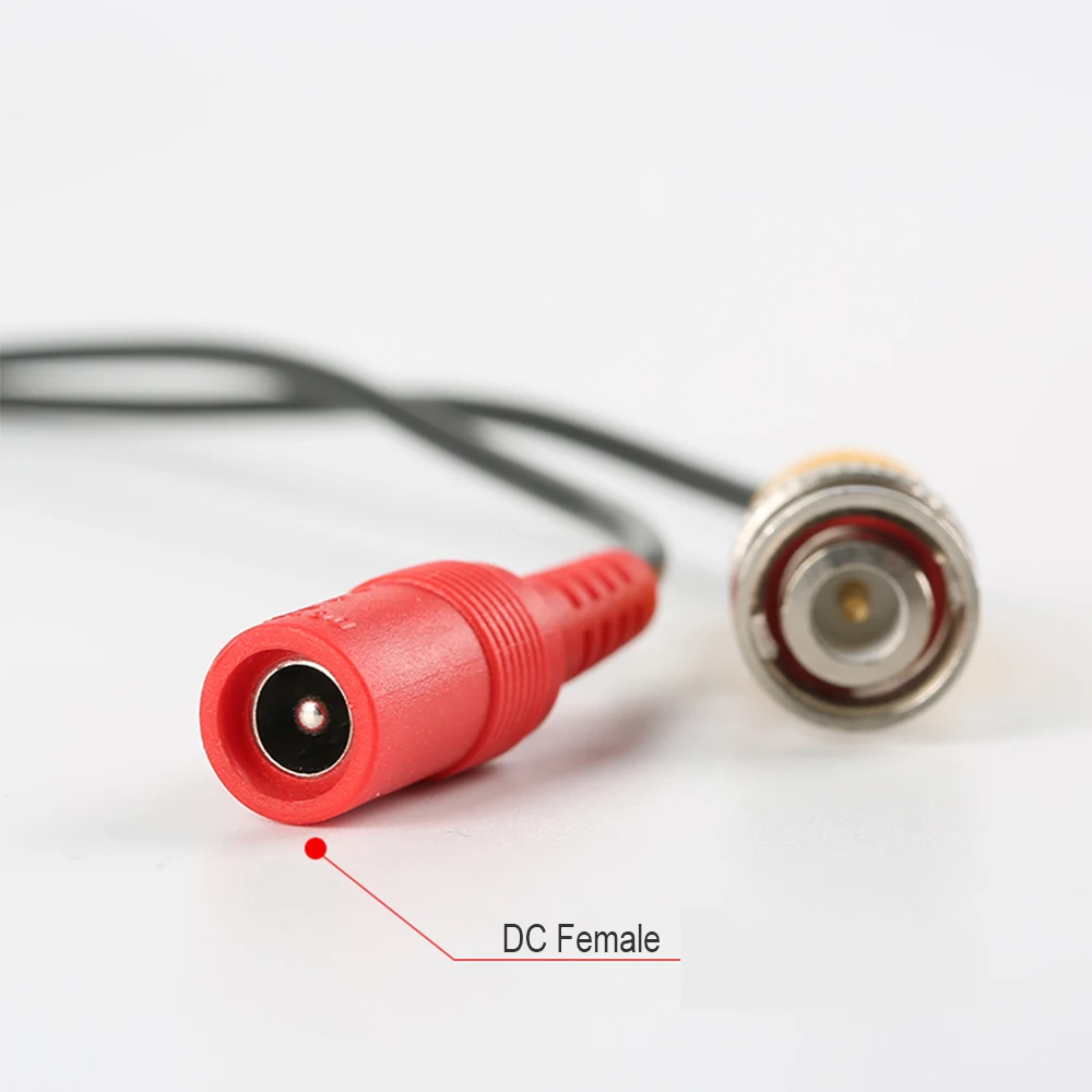 BFMore 5M/10M/15M/20M/30M/40M/50M BNC+DC Plug Cable CCTV Video Output Cable for Analog System DVR Kit Accessories