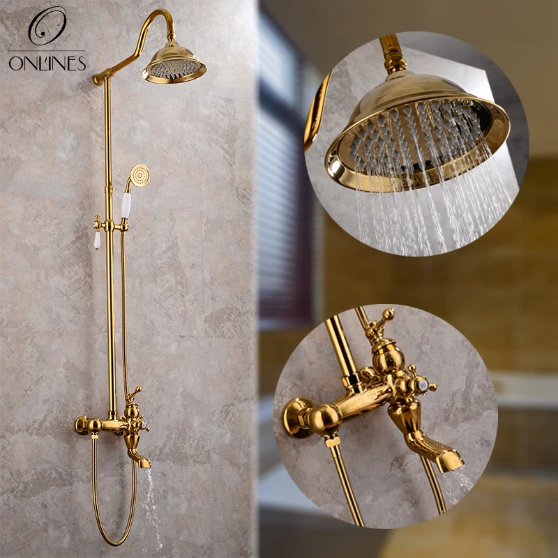 German Online European Antique Copper Shower The Whole Retro