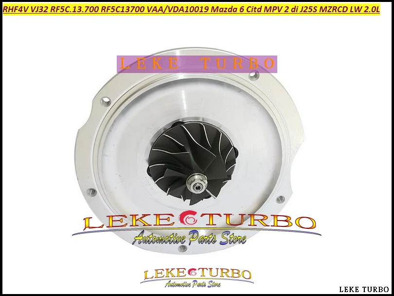 Turbo Cartridge CHRA RHF4V VJ32 RF5C.13.700 RF5C13700 VAA10019 VDA10019 RF5C 13 700 For Mazda 6 Citd MPV 2 di J25S MZRCD LW 2.0L  (5)
