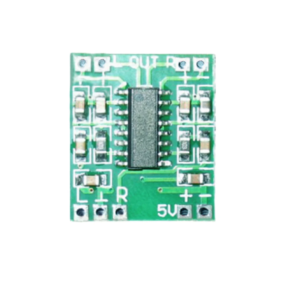 

Miniature Digital Power Amplifier Board 2*3W Class D PAM8403 2.5~5V USB Power Supply