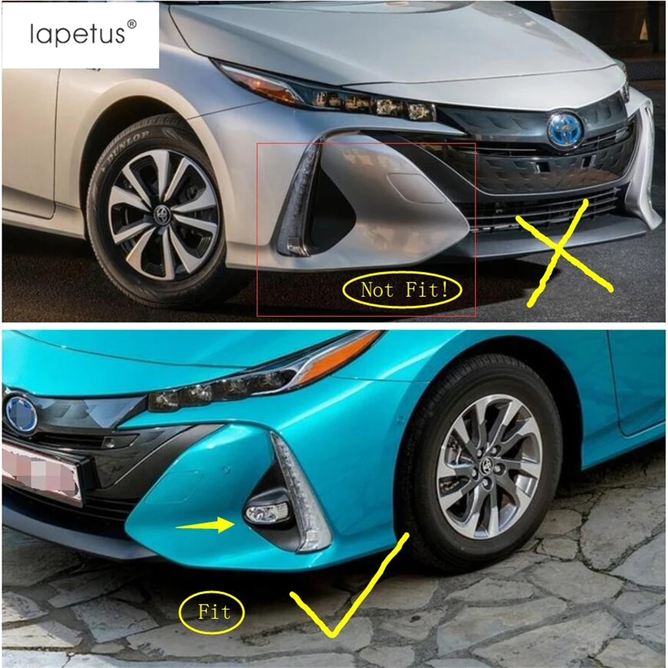 Lapetus аксессуары для Toyota Prius Prime PHV 2017 2018 ABS наружные передние и задние
