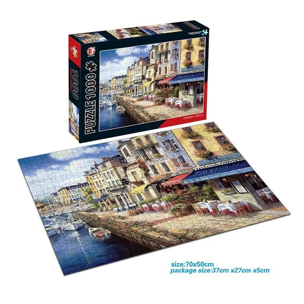 

LeadingStar 1000 pieces jigsaw puzzle Manufactured from high quality non-toxic material for kids