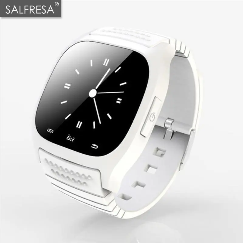 

SALFRESA Sport Bluetooth Smart Watch Luxury waterproof watch M26 with LED Display Dial Alarm for Samsung HTC IOS Android Phone