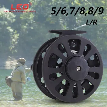 

Fly Fishing Reel ABS 5/6 7/8 9/10 WT Black Adjustable Drag High Quality Fishing Wheel 79mm-98mm Right Or Left-Handed Fly Reel