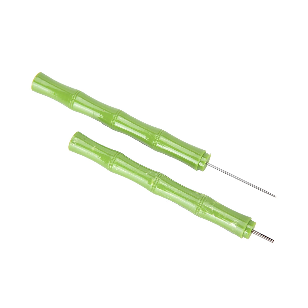 Wholesale 2pcs Pen Quilling Paper Origami Plastic Needle Slotted Tools Handcraft Paper Crafts Tool Accessories New 10.4cm/ 8.7cm