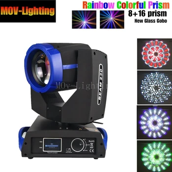 

Double Prism Sharpy 7R Moving Head Light 230 with clamp Base Fast Stage DJ