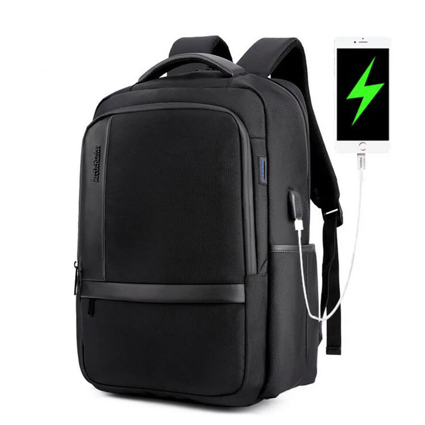 Backpack Multifunction USB Charging 18 Inch Laptop Bag Large Capacity