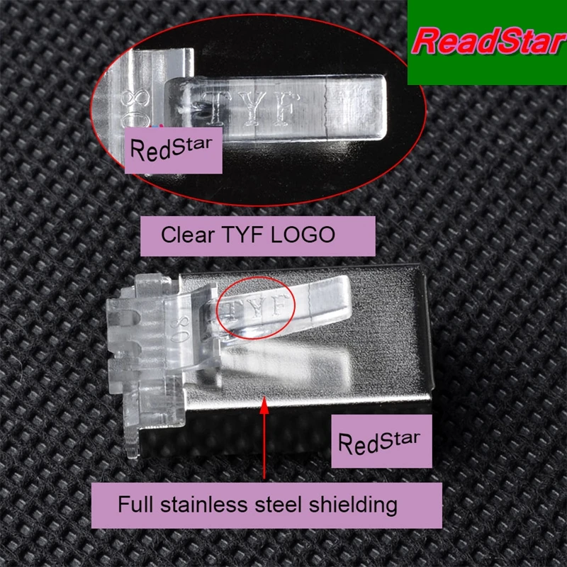 TYF CAT5e Shielded RJ45 Plugs N5